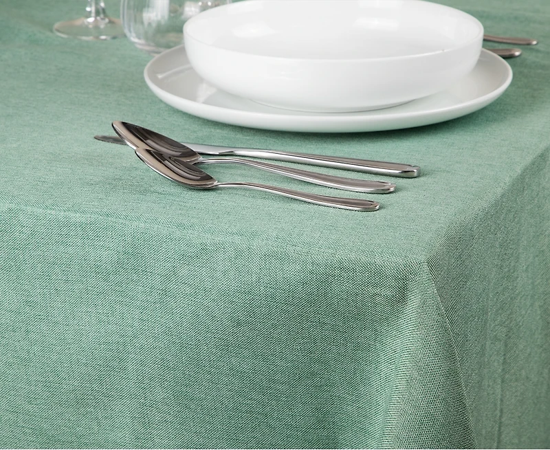 Desert Tablecloth, Green, 55 x 120"