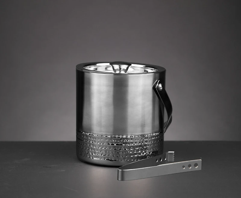 Monsieur Bar Ice Bucket with Tongs