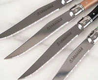 Ensemble de 4 couteaux à steak Laguiole, nouvelles couleurs