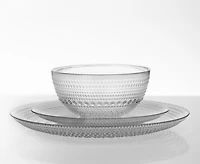 Ensemble de vaisselle en verre de 12 pièces Venus 