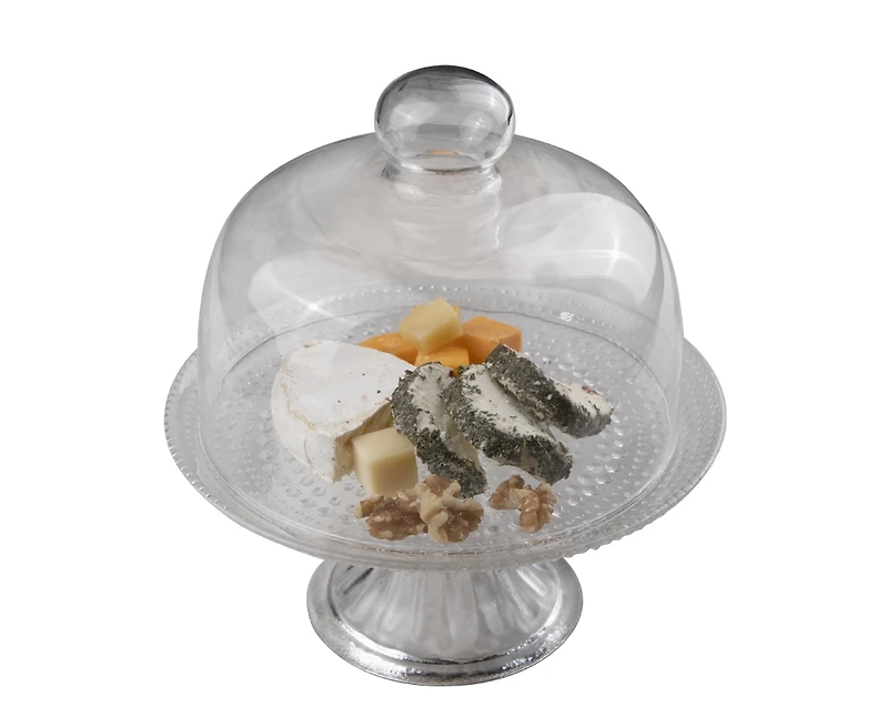 Cloche à fromage en verre Venus, 21 cm