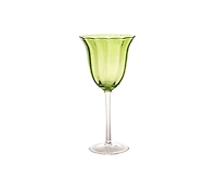 Verre à vin vert-rouge Lily, 330 ml, 4 pièces