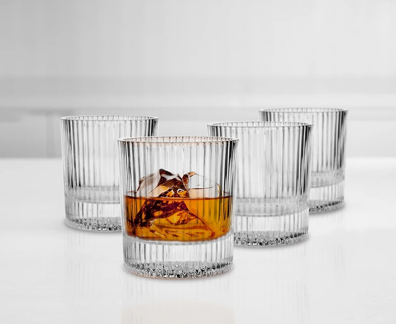 Verres à whisky Elgin, Ens de 4
