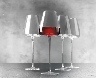 Verres à vin rouge Tulip, 500 ml, Ens de 4
