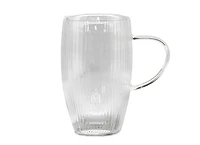 Nuvo Set de verres à double paroi avec poignée, 450ml