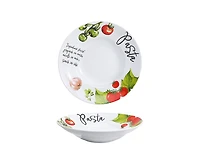 Pomodoro Pasta Bowl Set of 4, 10.5" (bol à pâtes Pomodoro)