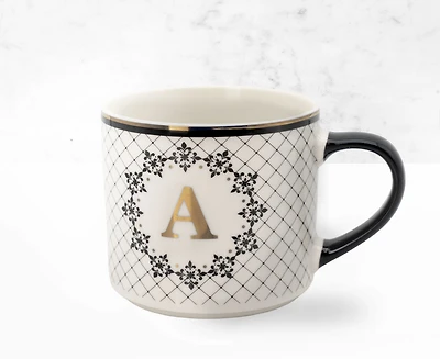Mono A Mug - Black/Gold, 480ml