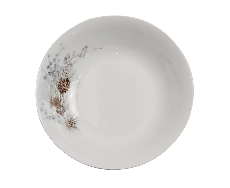 Winter Pine Serving Bowl 10"