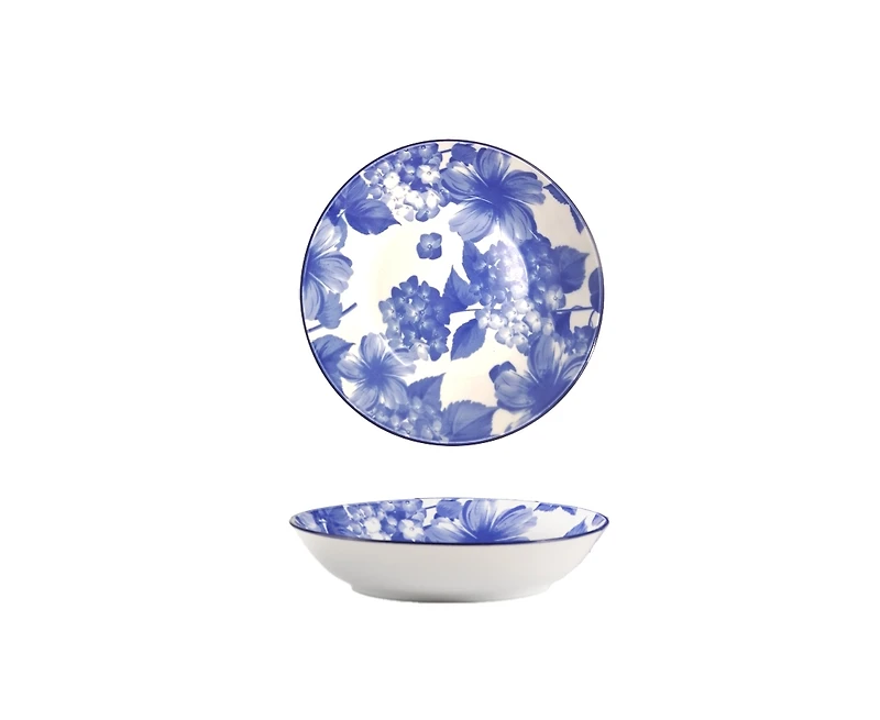 Midnight Garden Blue 12-Pc Dinnerware Set