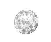 Service de vaisselle 12 pièces gris Midnight Garden