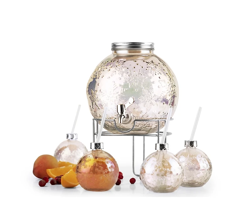 Flocon Drink Dispenser Argent