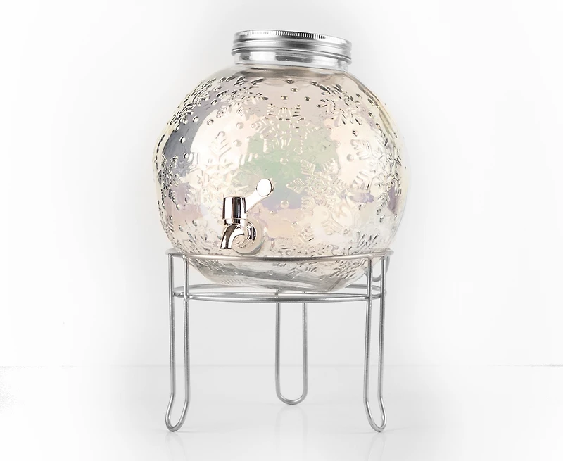 Flocon Drink Dispenser Argent