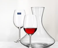 thinkkitchen Forum S/7 Decanter + 6 Wine Glasses