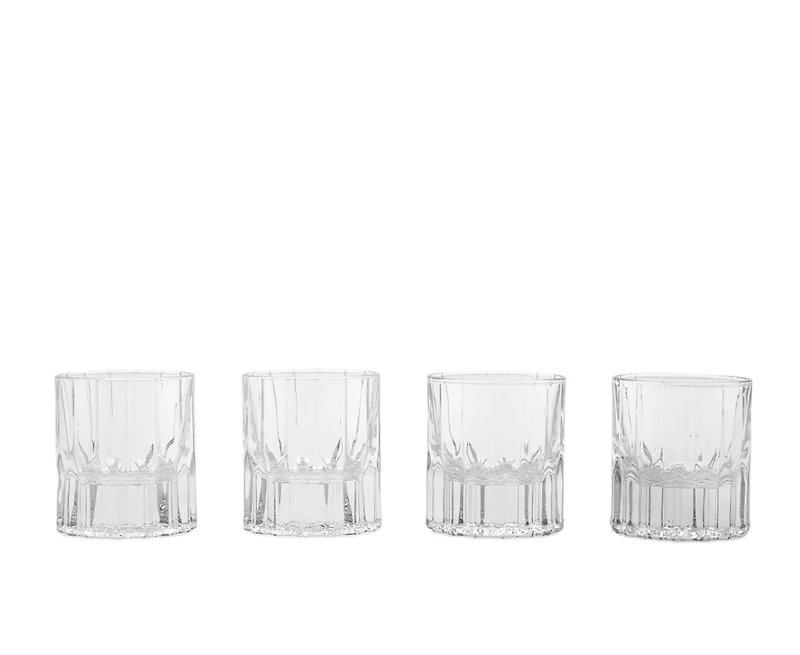Maltis Whiskey Glass Set of 4, 230ml