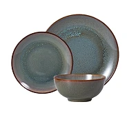 Service de vaisselle en porcelaine 12 pièces Marni, Emerald