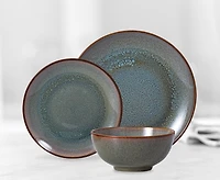 Service de vaisselle en porcelaine 12 pièces Marni, Emerald