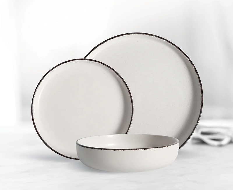 Luna 12-Piece Dinnerware Set