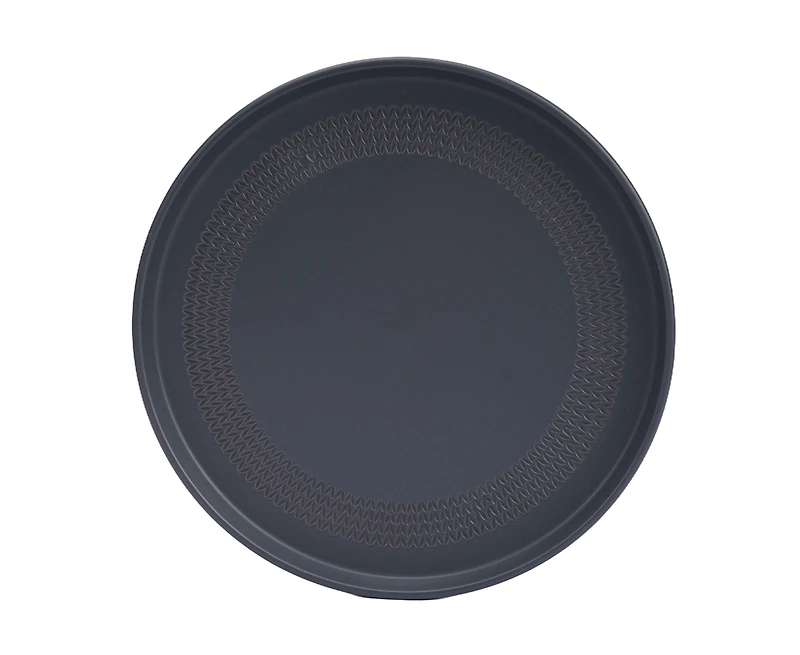 Service de vaisselle Fleurish Charcoal 12 pièces