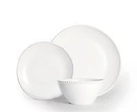 Pearle 12-Pc Stoneware Dinnerware Set