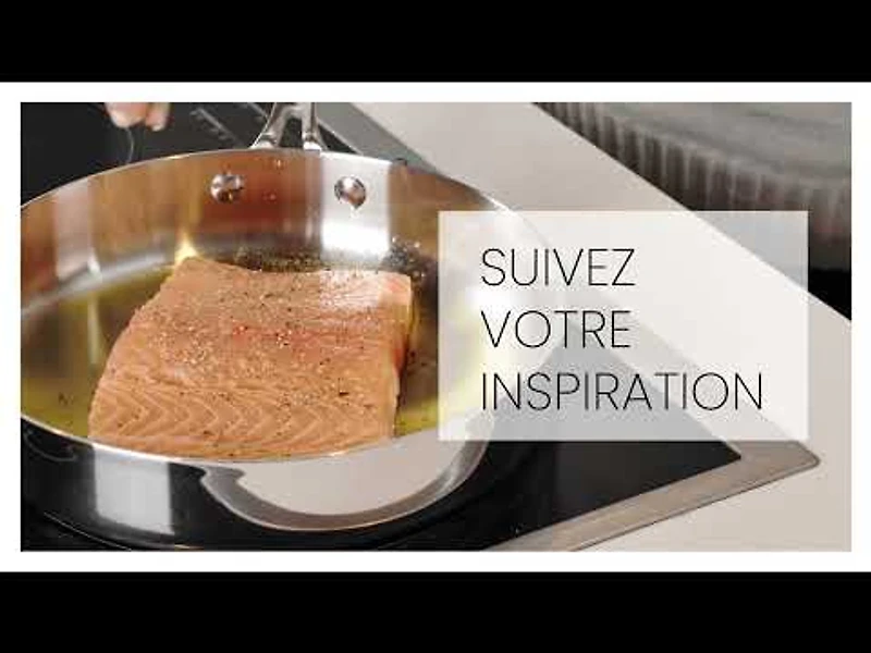 Batterie de cuisine de 7 pièces en acier inoxydable Remy Olivier Full-Clad