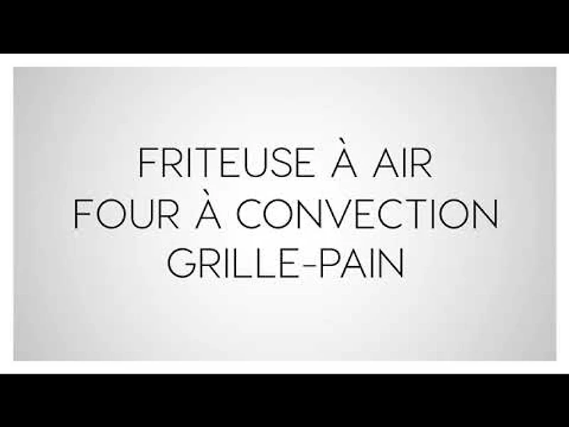 Four grille-pain numérique à convection et friteuse à air Diverse thinkkitchen