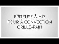 Four grille-pain numérique à convection et friteuse à air Diverse thinkkitchen
