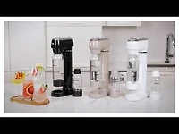 Machine à boissons pétillante Rétro thinkkitchen, noir