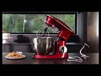 Batteur sur socle Odyssey par thinkkitchen, rouge, 660 W, 7 L
