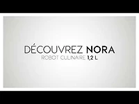 Robot culinaire Nora, argent, 1,2 L