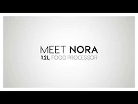 Robot culinaire Nora, argent, 1,2 L