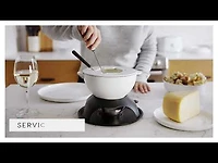 Ensemble à fondue au fromage Hôtel de 11 pièces