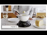Ensemble à fondue au fromage Hôtel de 11 pièces