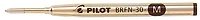 Pilot Ballpoint refill, Refill & ink - Recharge & encre series Black ink