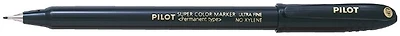 Pilot Felt pen, Super Color Marker series Black ink (Permanent)