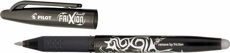 Stylo encre gel Pilot, série Frixion ball Encre noire