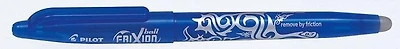Pilot Gel Pen, Frixion ball series Light blue ink (turquoise)