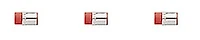 Gomme de remplacement Cross, série Accessoires