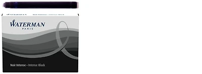 Waterman Ink cartridge, Refill & ink series Black ink (Long)