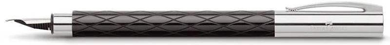 Stylo plume Faber-Castell, série Ambition Rhombus Noir