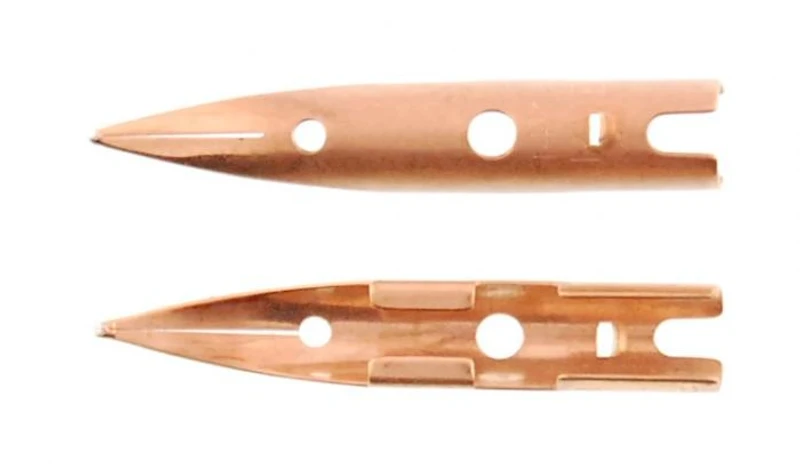 Parker  Fountain pen nib, Parts - Pièces serie 14kt gold