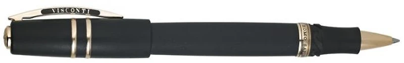Stylo bille roulante Visconti , série Homo Sapiens Noir Bronze trim (Oversize)