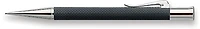 Porte mine Faber-Castell, série Guilloche Resin Noir