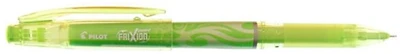 Pilot Gel Pen, Frixion point series Light green ink