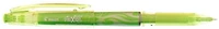 Stylo encre gel Pilot, série Frixion point Encre vert pâle