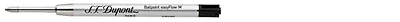 Recharge stylo Dupont, S.T., série Recharge & encre Encre noir