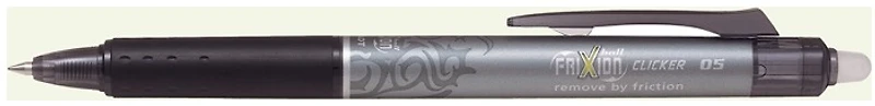 Stylo encre gel Pilot, série Frixion Ball Clicker Encre noire