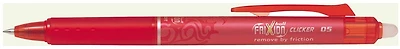 Stylo encre gel Pilot, série Frixion Ball Clicker Encre rouge