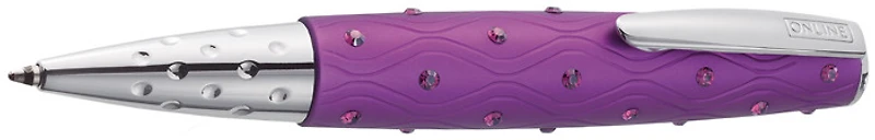 Stylo bille Online, série Crystal Inspiration Lillas