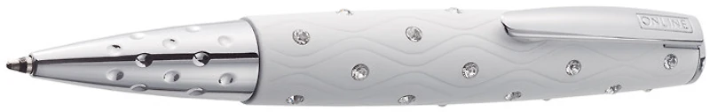 Stylo bille Online, série Crystal Inspiration Blanc