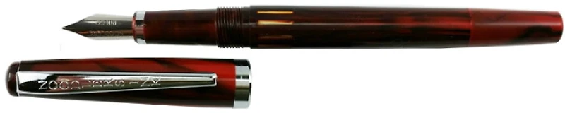 Stylo plume Noodler's Ink, série Standard Flex Rouge foncé